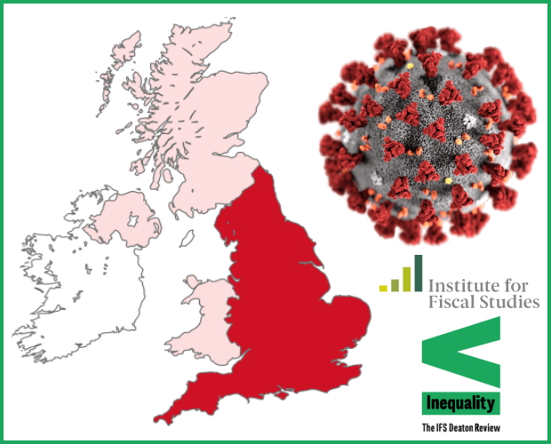 The geography of the COVID-19 crisis in England