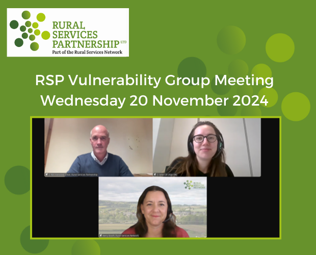 20/11/2024 - Rural Services Partnership Vulnerability Group