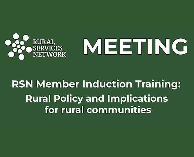 18/06/24 - Member Induction to Rural Services Policy